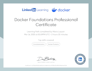 Docker Foundations Professional