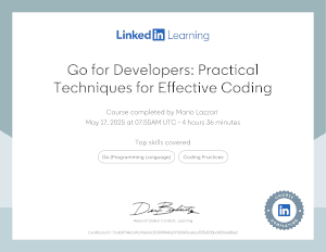 Go for developers