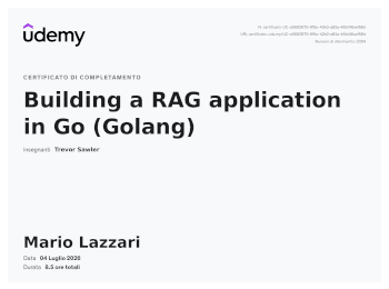 Building a RAG app in Go